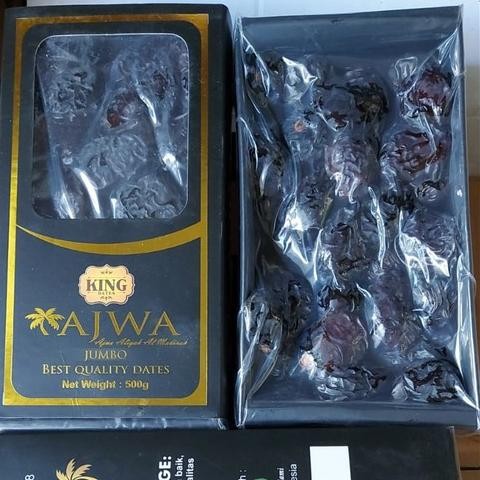 

Baru Kurma Ajwa Jumbo 500Gr - King Dates Ajwa Jumbo - Kurma Ajwa Syifa