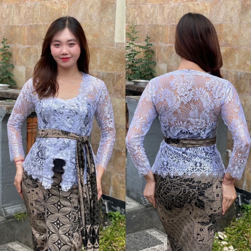 Terbaru Kebaya Jadi Metalic Sparkel /Kebaya Bali /Kebaya Brokat