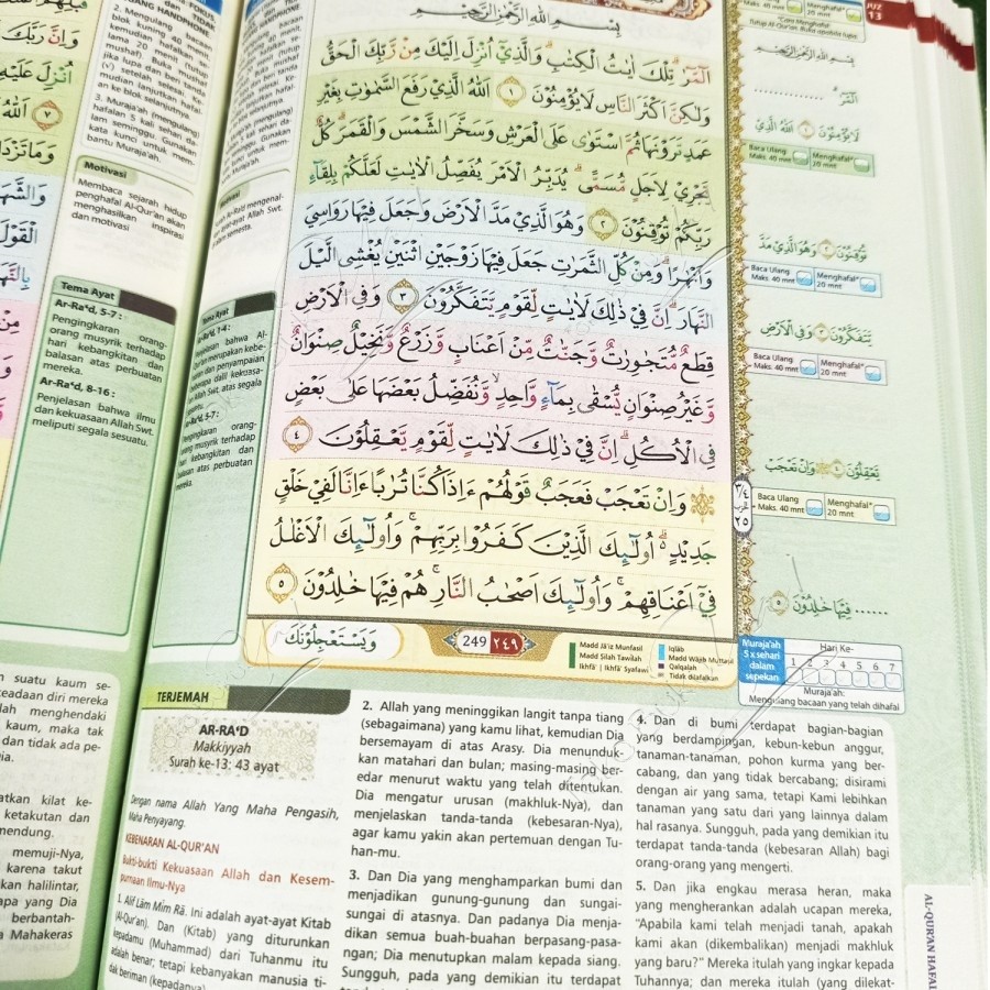 Murah Al Quran Hafalan Al-Hufaz Resleting A6 Kecil / Alquran Terjemahan Dan Tajwid / Al-Qur'An Kecil