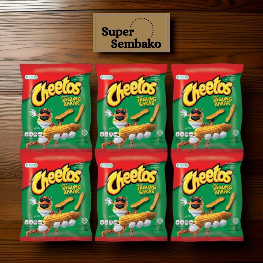 

SNACK CHEETOS RASA JAGUNG BAKAR RENCENG ISI 10 PCS BUNGKUS