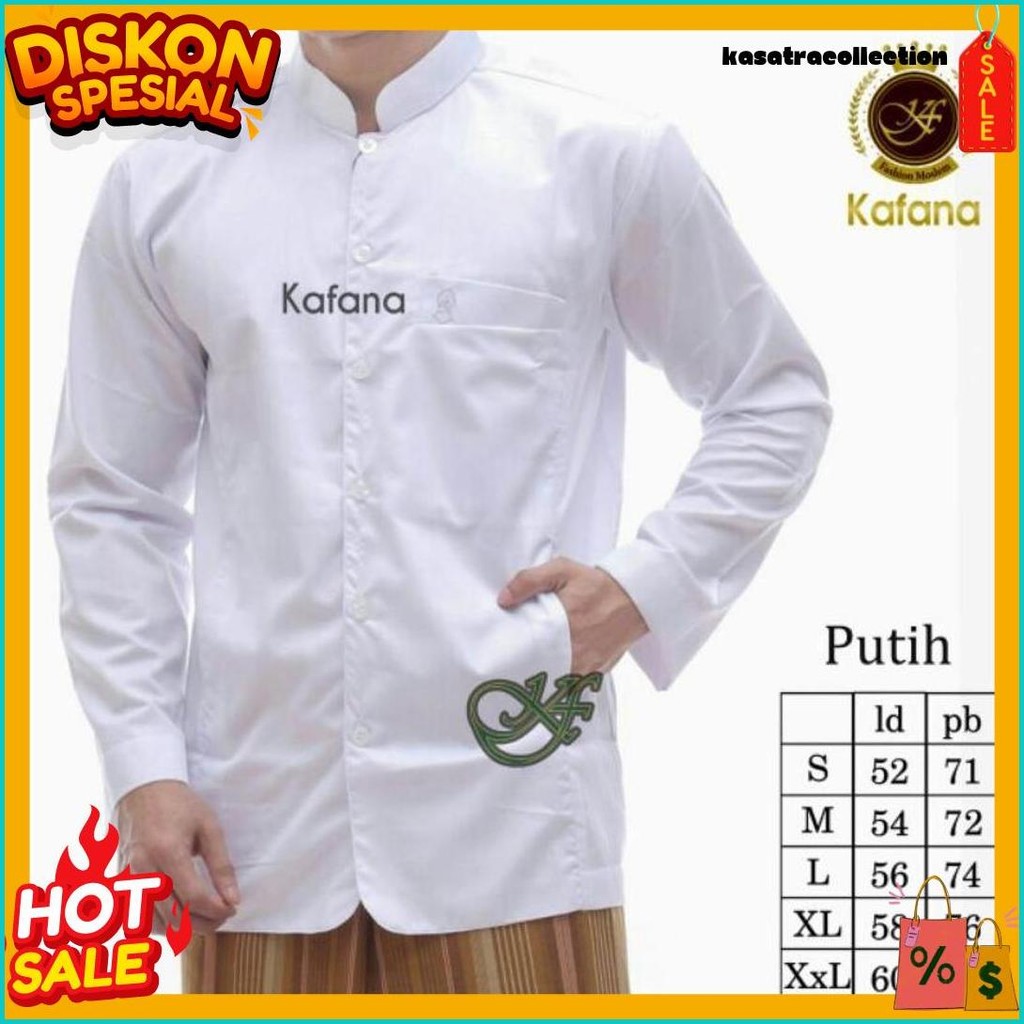 Baju Koko Semijass Kafana Dewasa Jumbo Model Ammu Haibah