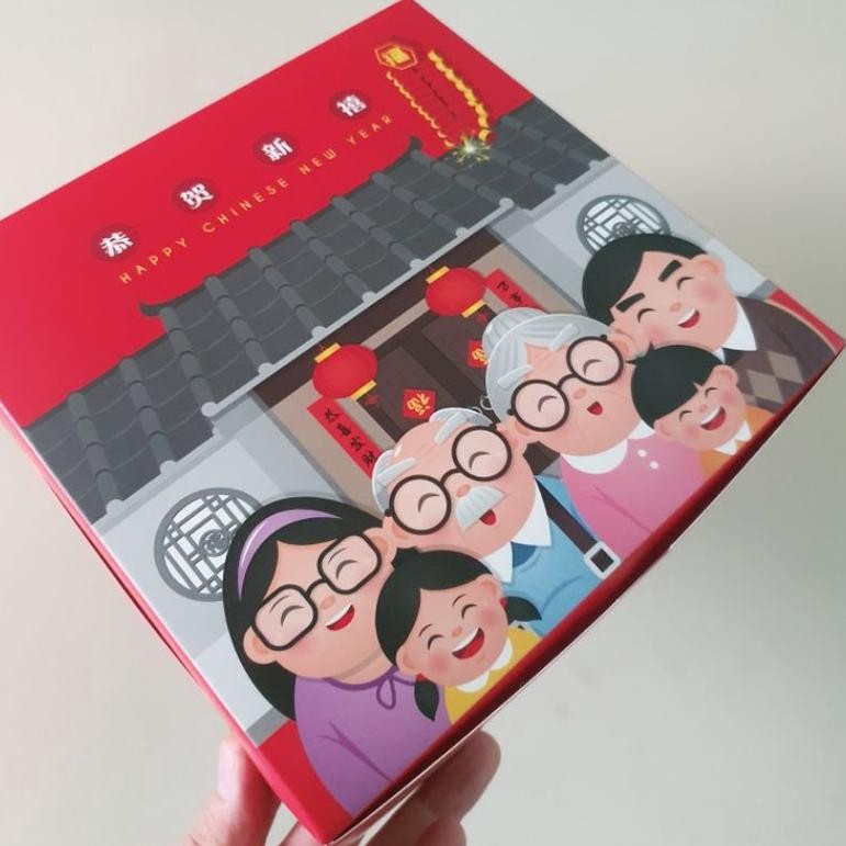 

BR - Dus Imlek uk. 22x22x10.cm " Family Reunion " ( 1 pack isi 5 pcs dus & Tag ) TERLARIS