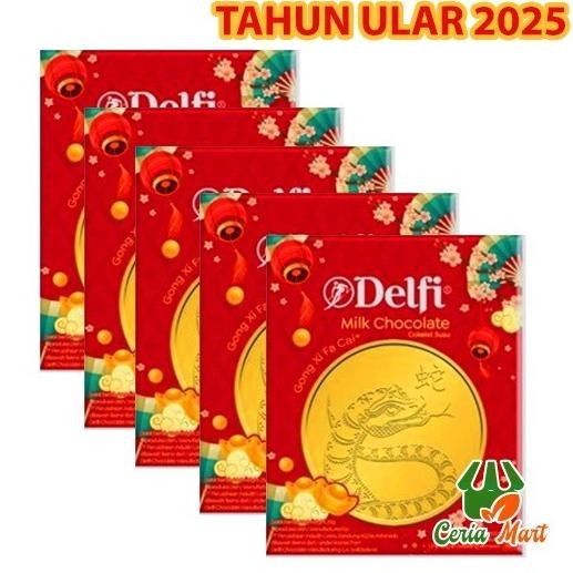 

BR - Delfi Coklat Koin Emas Angpao Box isi 10 pcs Angpau Imlek Terbaru TERLARIS