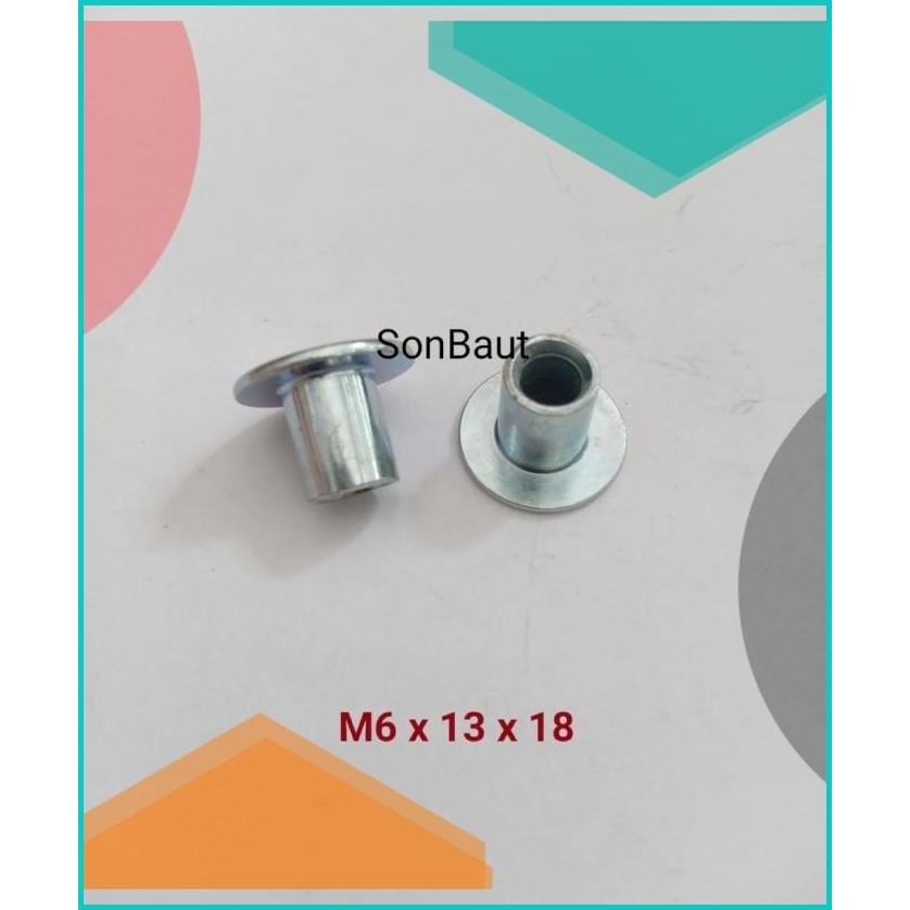 Ring bos Topi M6 Bosh Bodi tinggi 13mm N3 07D35Z4 stok terbaru