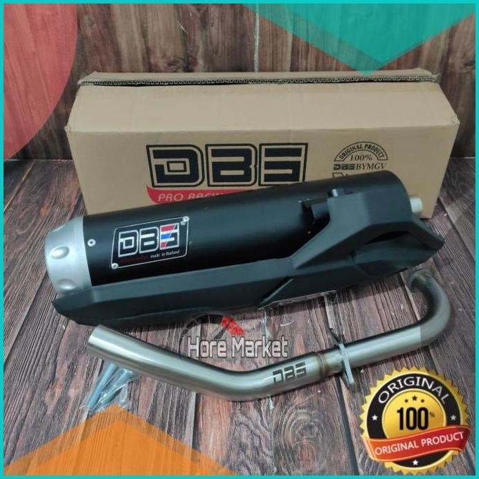 KNALPOT DBS STANDAR RACING ORIGINAL BEAT VARIO 125 150 OLD NEW SCOOPY