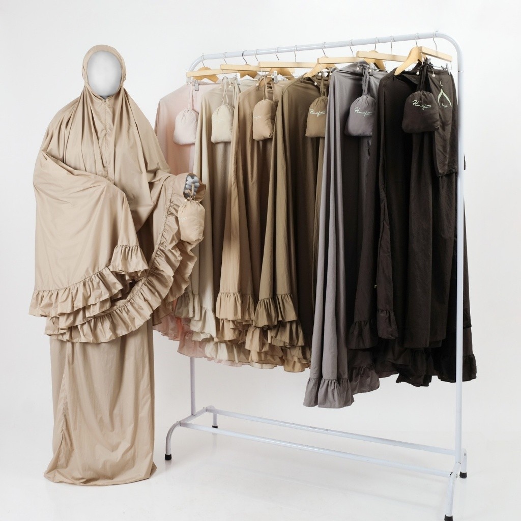 Promo  Mukena Sajadah Travel Set Hagia