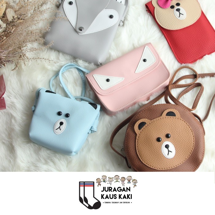 Sale Tas Selempang Anak Perempuan Kulit Sling Bag Wanita Import Lucu