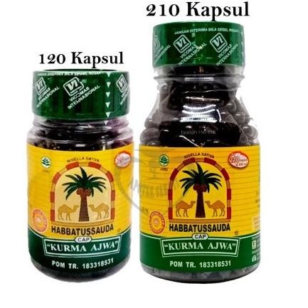 

Baru Habbatussauda Kurma Ajwa 210 Kapsul Herbal
