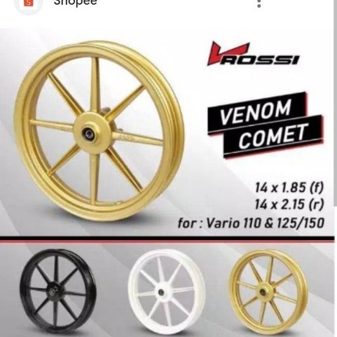 VELG VROSSI VENOM MARS VARIO 125-150 BEAT SCOOPY