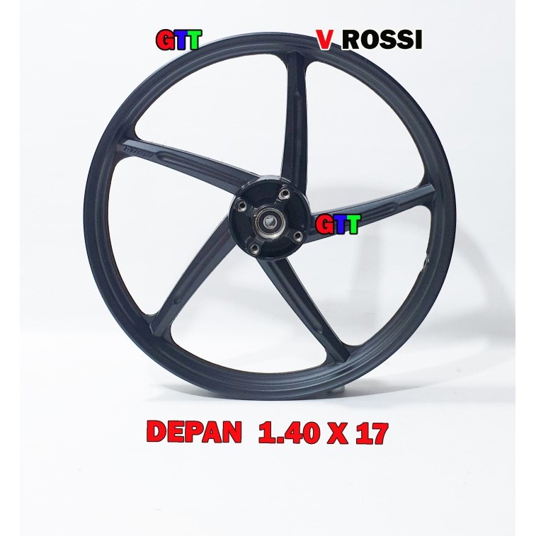 VELG RACING VROSSI HONDA KARISMA DAN SUPRA X 125 REM BELAKANG TROMOL