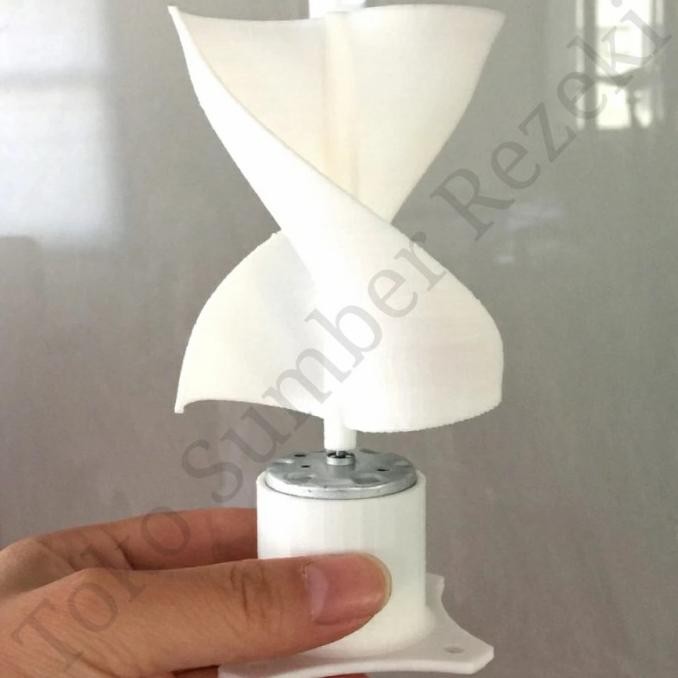 Windmill Wind Turbine Tenaga Angin Vertical Generator Free Energy