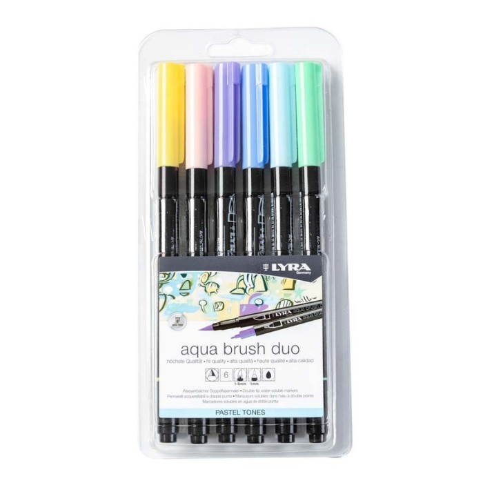 

TERBARU Lyra-Aqua Brush Duo Pastel Tones Set BISA GRAB!