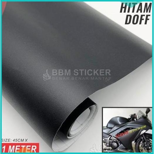 Sticker Stiker Skotlet Scotlet Motor Mobil Hitam Black Doff Dof Dop 07