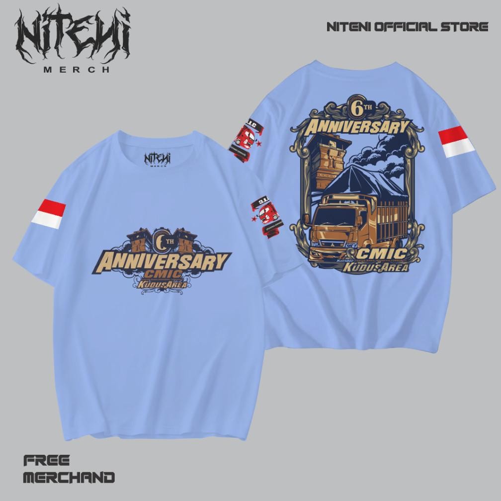 Promo Kaos Truck Cmic Anniversary Kudus 6Th Original Kaos Truck Mania Kaos Distro Truck Mania Cmic