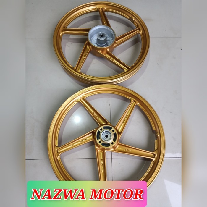 VELG RACING SUZUKI SMASH SHOGUN SATRIA LUMBA ORIGINAL REPAINT