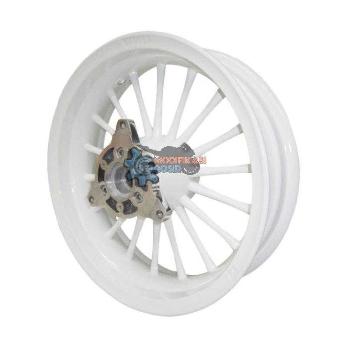 VELG RACING TAPAK LEBAR POWER NEW NMAX 155 2020 CLASSIC P18 PUTIH ORI