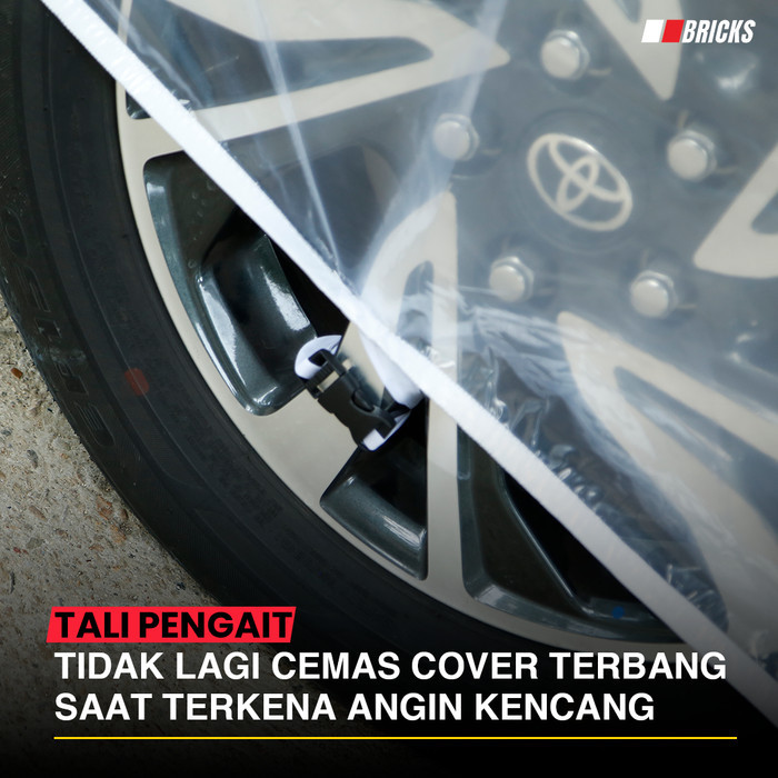 AVANZA BODY COVER MOBIL PLASTIK AVANZA SARUNG MOBIL TRANSPARAN