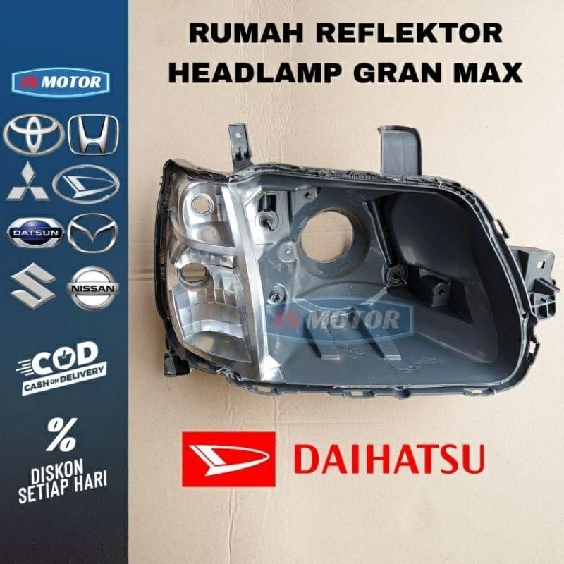Batok Rumah Reflektor Lampu Depan Grand Max Original Bekas