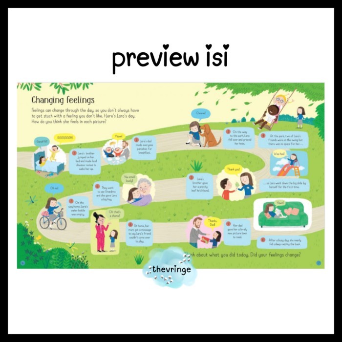 Usborne All About Feelings Book About Emotions