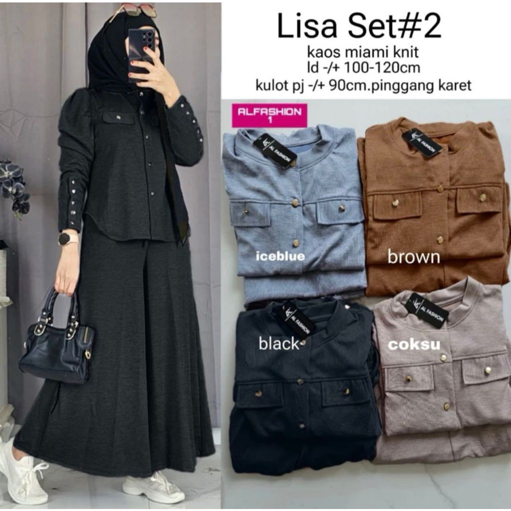 Setelan Wanita Baju Celana Setcell Remaja Prmpuan Lengan Panjang Pendek Sepasang Wanset Dwsa Setcel 