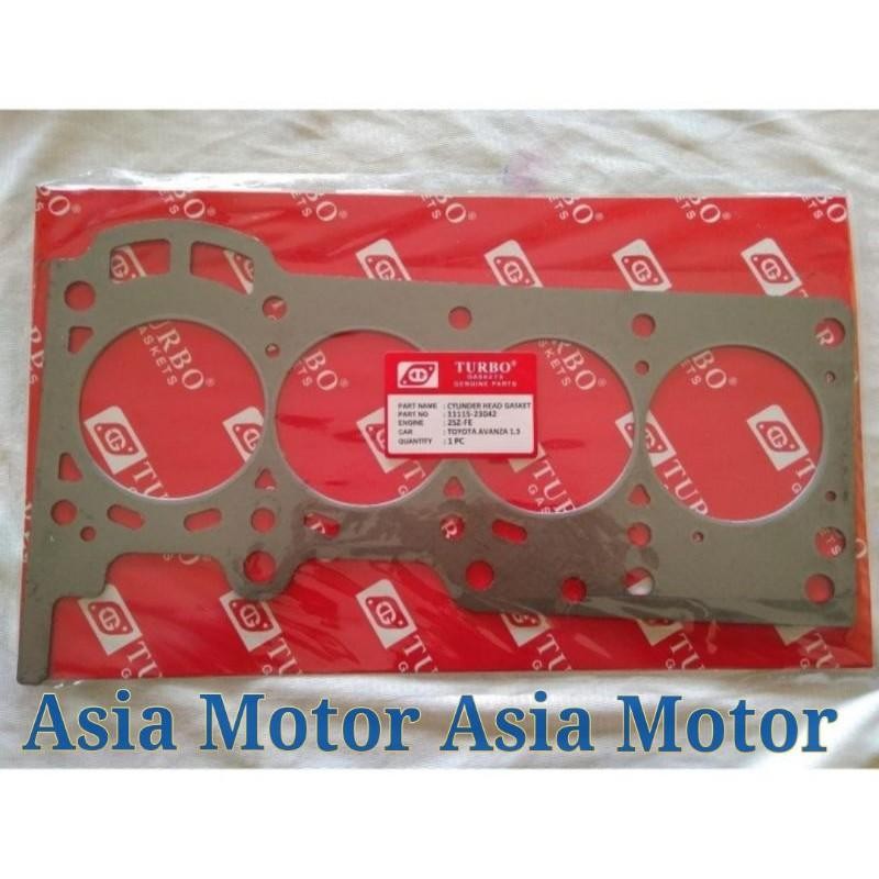 Packing Gasket Cylinder Head Daihatsu Grandmax 1300 Cc 1.3 Paking Kop Head Deksel Grand Max 1300Cc