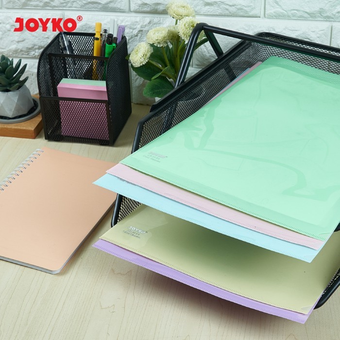

Joyko Clear Sleeve Holder F4 / Map L Bening Transparan Cs-2335