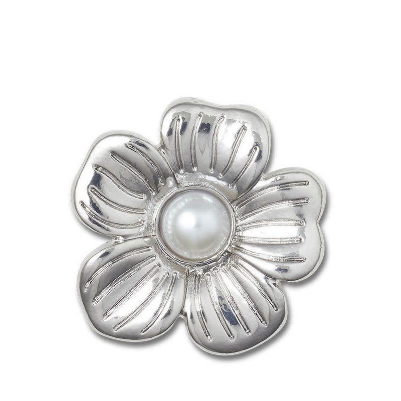 Crocs Silver Mnchrm Daisy 2 Jibbitz