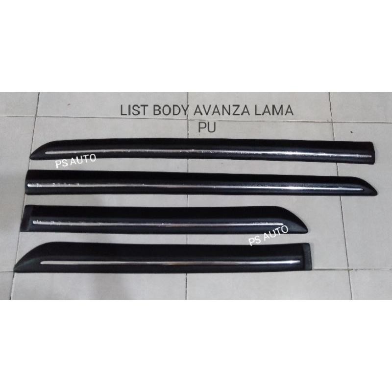 List Body Samping Avanza Lama 2004-2011 1 Set / Body Moulding Avanza, Xenia Lama / Side Body Mouldin