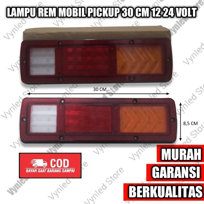 Lampu Belakang Mobil Carry Grand Max Variasi Running Sein 30 Cm 12 24 Volt