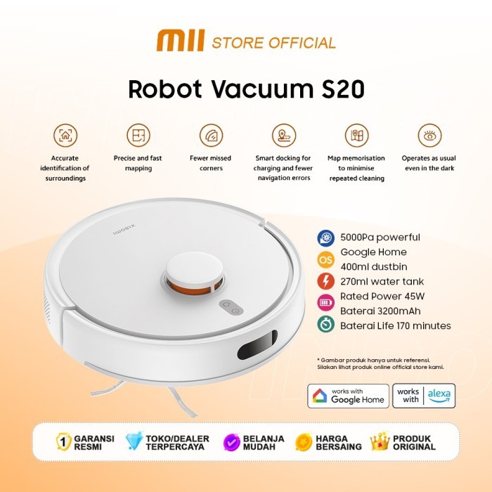 Xiaomi Robot Vacuum & Mop S20