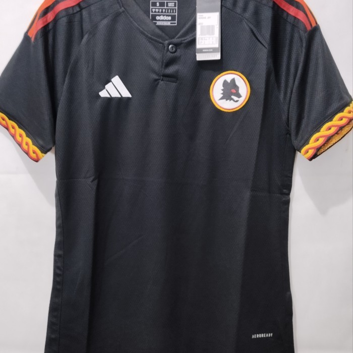 Murah AsRoma.a third jersey 2023/2024. Grade ori. No sponsor Non COD