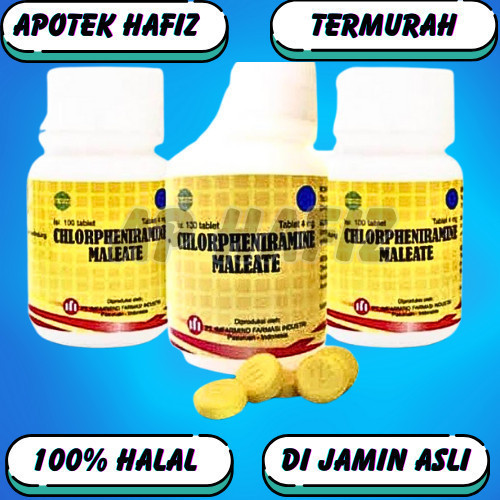 IFI CTM 4 MG TAB POT - 100's