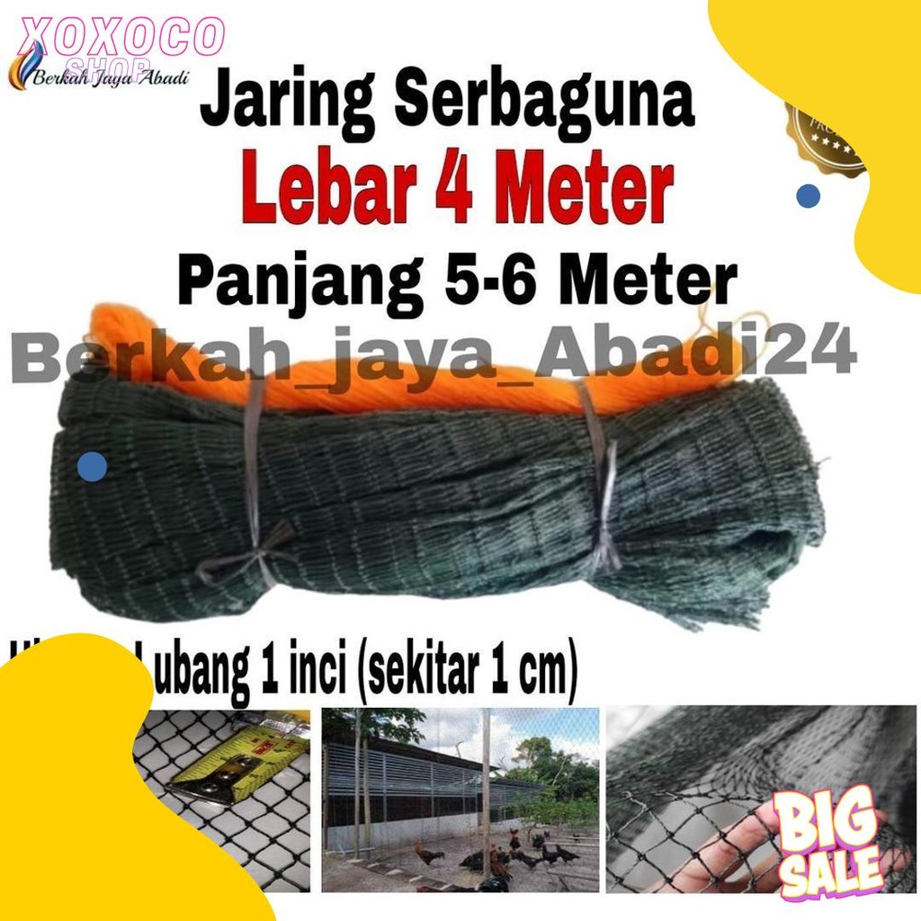 Jaring Ayam Lubang Kecil 1 Cm Lebar 4 Meter / Jaring Pagar Ayam / Jaring Kandang Ayam