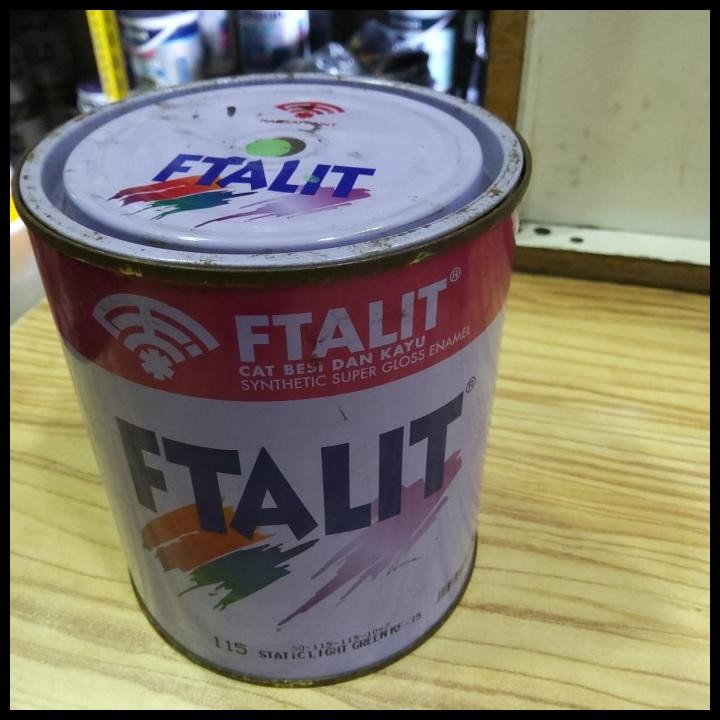 

TERBARU CAT MINYAK FTALIT 115 STATIC LIGHT GREEN !!