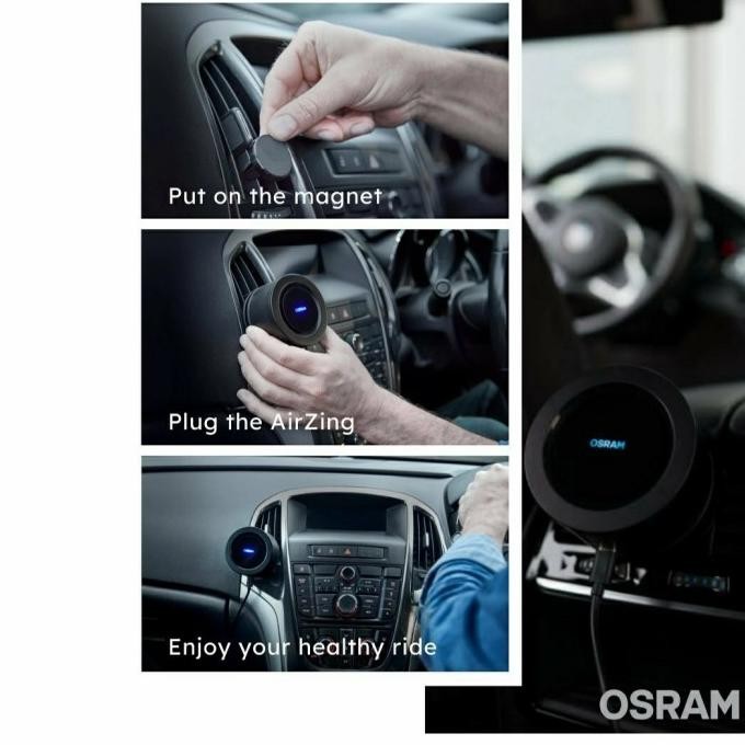 OSRAM AirZing Car UV Air Sterilizer Purifier Penjernih Udara Mobil