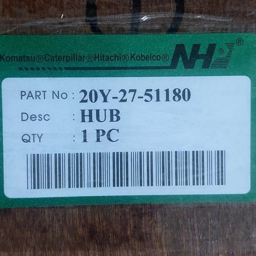 [ BRUNR ] 20Y-27-51180 Hub sprocket PC210-10MO