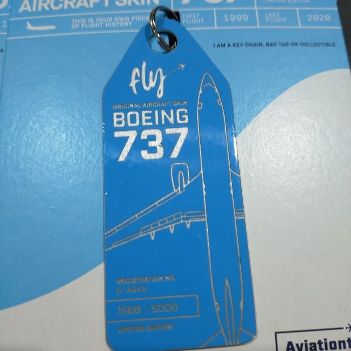 PROMO Aviation Tag TUI 737