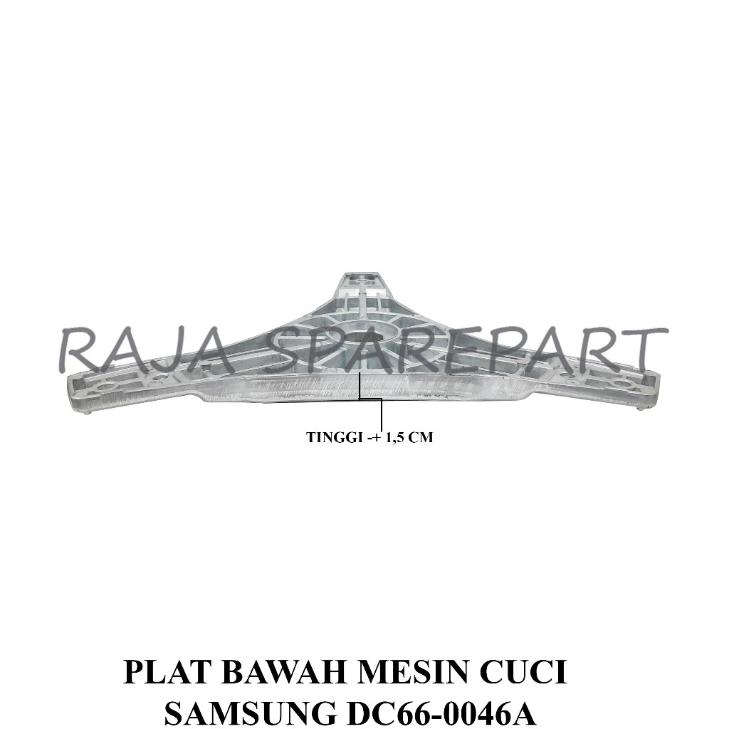 PS46 PLAT BAWAH MESIN CUCI DC66-0046A