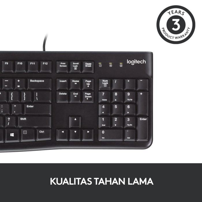 LOGITECH KEYBOARD USB K120 - 100% ORIGINAL