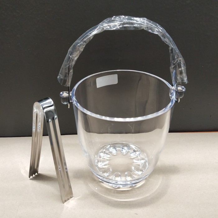 HOT SALE ice bucket glass /ice pail glass.