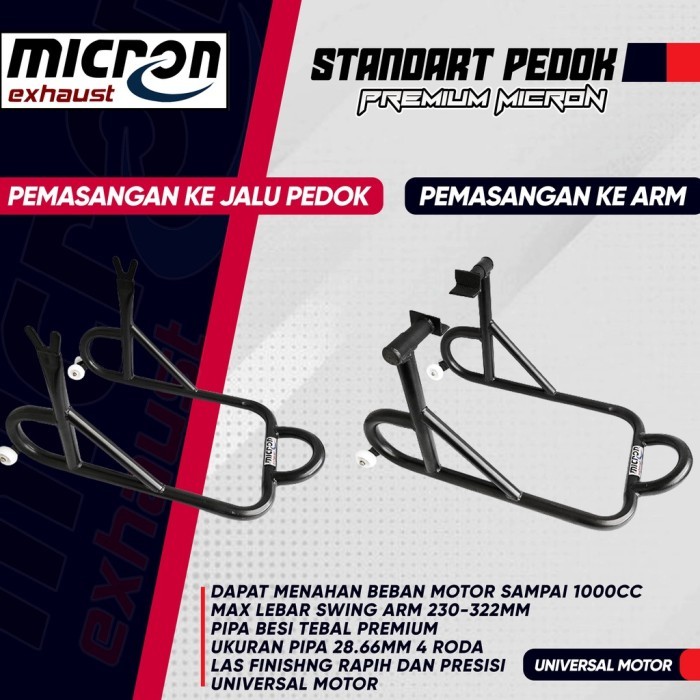 Kianoka Standart Paddock Ninja 250 Cbr 250 Standar Pedok Motor Universal Ninja