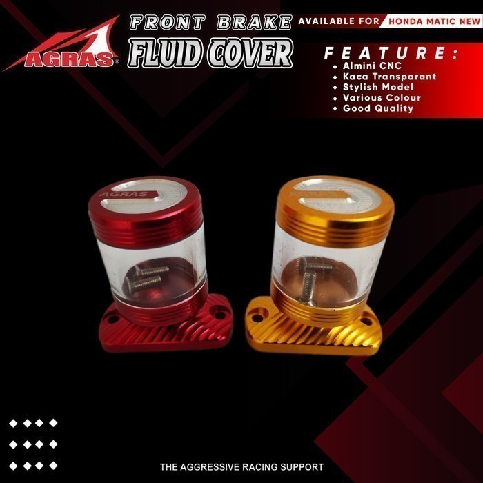 Kianoka Tutup Backet Minyak Rem Depan New Honda Matic Vario 150/125 Yamaha