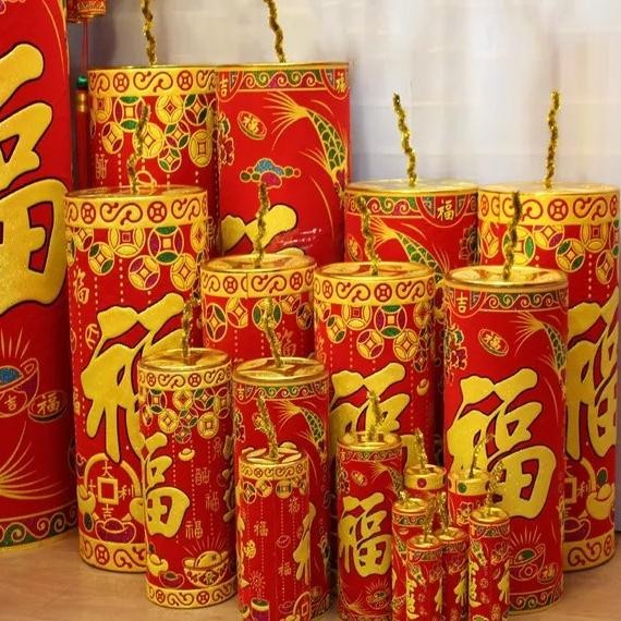 Sale Petasan Dekorasi Imlek Cny / Chinese Fireworks Decoration Eb 2928