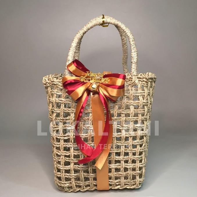 

Fgh Promo Tas Rara Hampers Isi 3 Toples / Tas Hampers Natal-Imlek