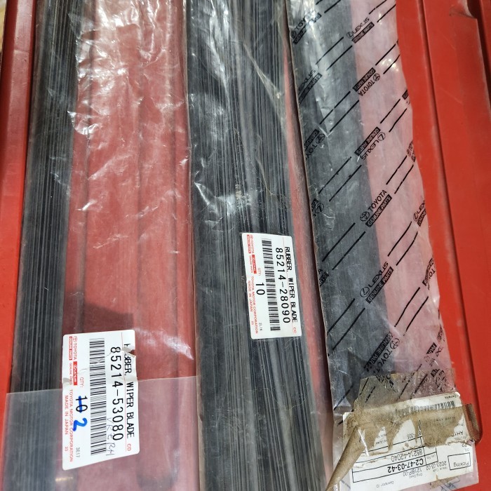 STOK TERBATAS karet wiper fortuner vrz original