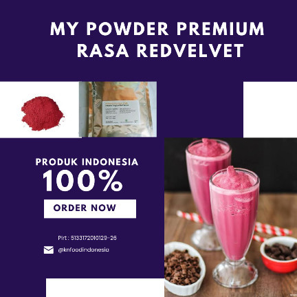 

BIG PROMO Powder Red Velvet Preum -Preum Powder Red Velvet -1 kg- Preum
