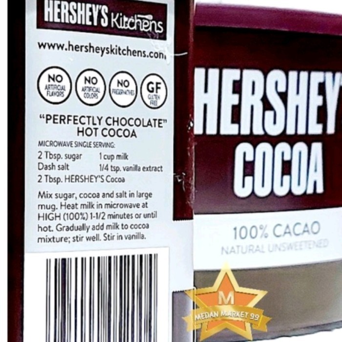 

ORIGINAL HERSHEY COCOA POWDER/ CACAO POWDER/ HERSHEYS BUBUK COKLAT/ COKELAT
