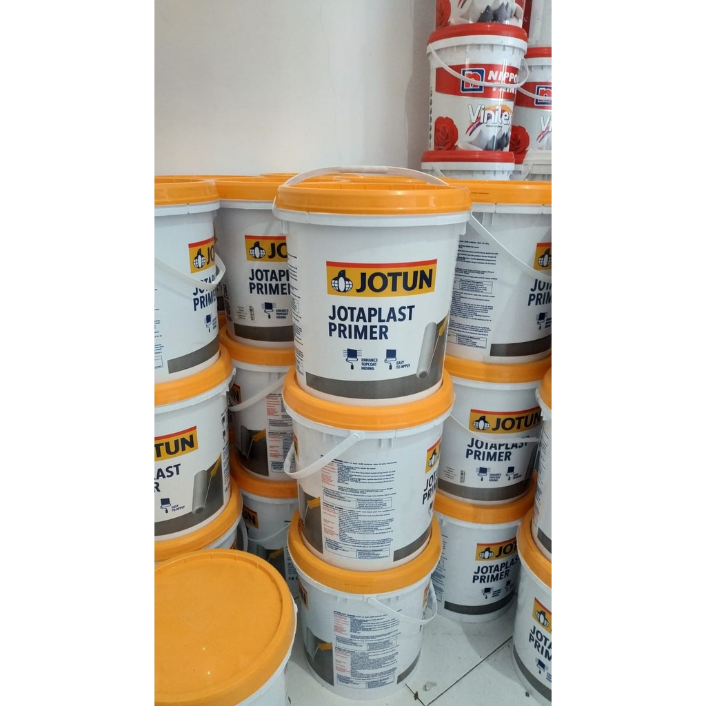CAT DASAR/PRIMER UNTUK TEMBOK JOTAPLAST JOTUN WARNA PUTIH (25 KG)