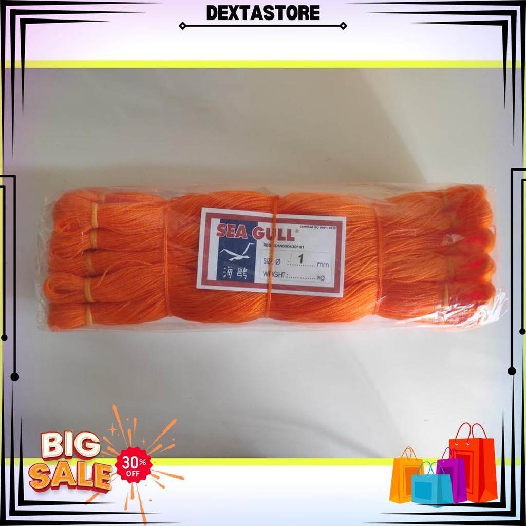 

Tali Tampar Tali Tambang 1Mm Sea Gull Ecer Bj Termurah