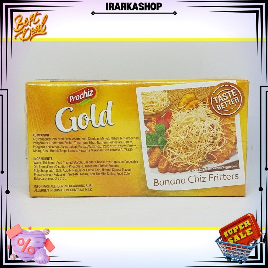 

Keju Prochiz Gold Cheddar 170 Gr Bj Cod